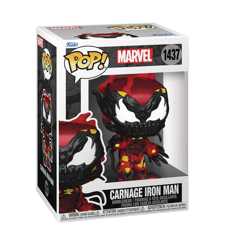 Pop Marvel Carnageized Iron Man Vinyl Figure