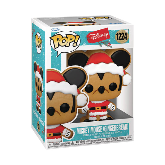 POP DISNEY HOLIDAY SANTA MICKEY GB VIN FIG (C: 1-1-2)