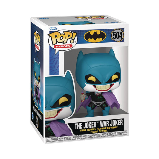 POP HEROES BATMAN WAR ZONE WAR JOKER VIN FIG (C: 1-1-2)