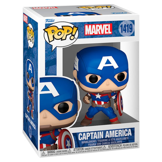 Pop Marvel New Classics Captain America Vinyl Figure